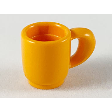 medium orange scala utensil cup
