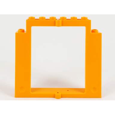 medium orange door frame 2 x 8 x 6 swivel without bottom notches
