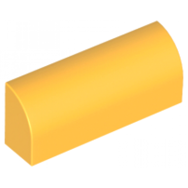 medium orange slope curved 1 x 4 x 1 1 3