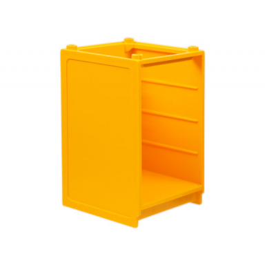 medium orange scala dresser without top