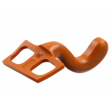 dark orange minifigure costume tail cat