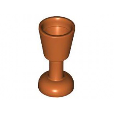 dark orange minifigure utensil goblet