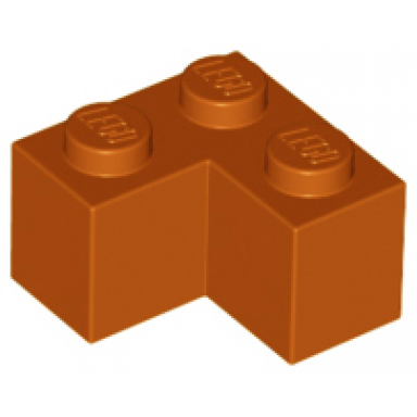 dark orange brick 2 x 2 corner