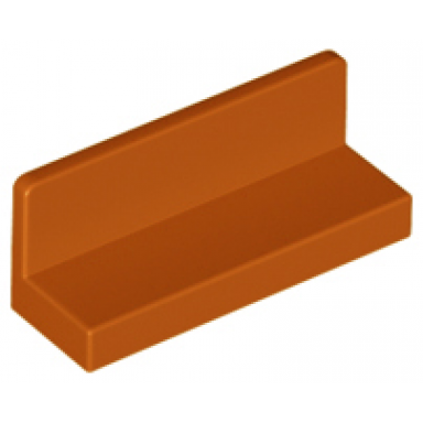 dark orange panel 1 x 3 x 1