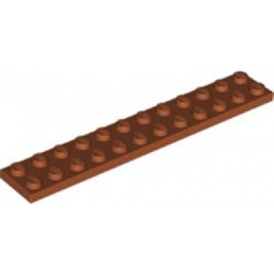dark orange plate 2 x 12