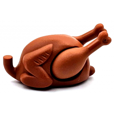turkey type 2 with drumsticks 22mm with oval opening on back 2663 42876