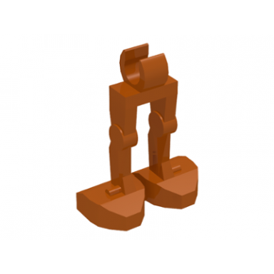 dark orange legs mechanical battle droid