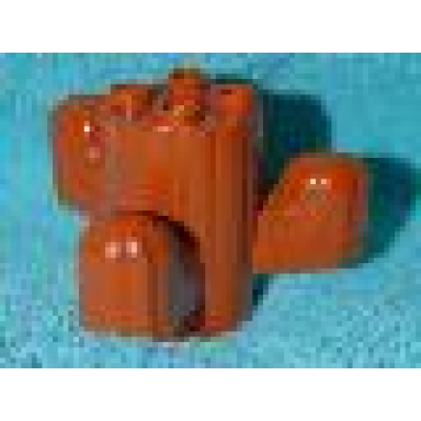 dark orange duplo plant cactus