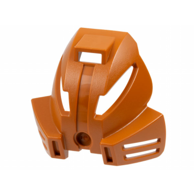 dark orange bionicle mask kakama