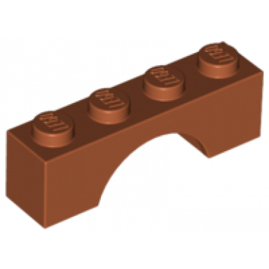dark orange arch 1 x 4