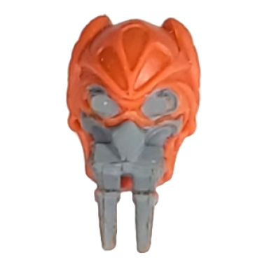 dark orange minifigure head modified sw kel dor with dark bluish gray mask pattern plo koon
