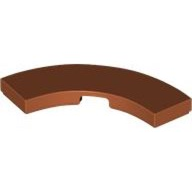 dark orange tile round corner 3 x 3 macaroni