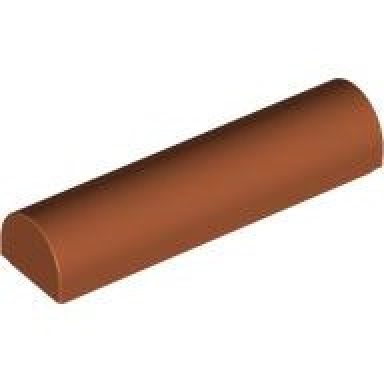dark orange slope curved 1 x 4 x 2 3 double