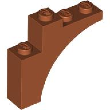 dark orange arch 1 x 4 x 3