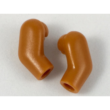 dark orange arm matching left and right pair
