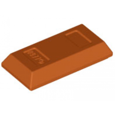 dark orange minifigure utensil ingot bar