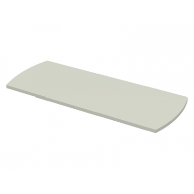 very light gray scala tile 8 x 20 x 2 3 round ends