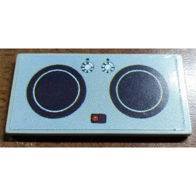 very light gray tile 3 x 6 with cooktop pattern sticker - set 3270