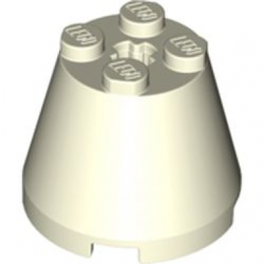 glow in dark white cone 3 x 3 x 2