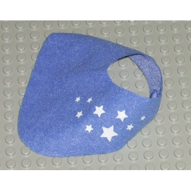 lilac belville horse blanket cloth non-opening with white glitter stars pattern