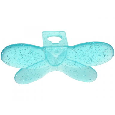 glitter trans-light blue minifigure wings fairy