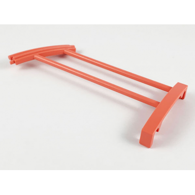 salmon scala spiral staircase railing segment