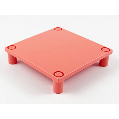 scala platform table 7 x 7 x 1 1 3 with 4 legs