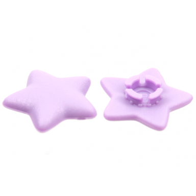 clikits lavender clikits icon star 2 x 2 small with pin frosted solid and transparent colors
