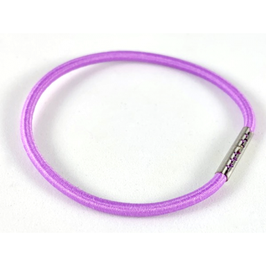 clikits lavender clikits hair accessory elastic tie 6 x 6 with 13mm metal band