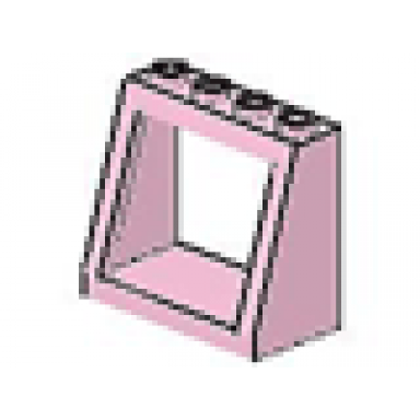 pink windscreen 2 x 4 x 3 frame undetermined type