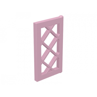 pink pane for window 1 x 2 x 3 lattice