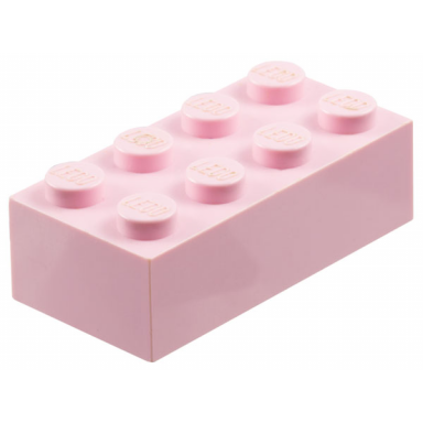pink brick 2 x 4