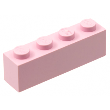 pink brick 1 x 4