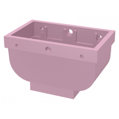 pink belville utensil basket