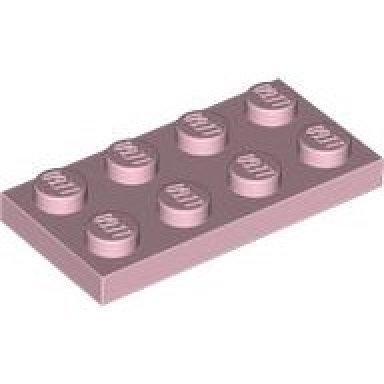 pink plate 2 x 4