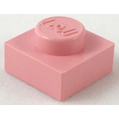 pink plate 1 x 1