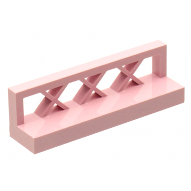 pink fence 1 x 4 x 1 lattice