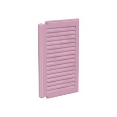 pink shutter for window 1 x 2 x 3