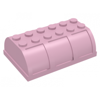 pink container trunk lid 4 x 6 x 1 2 3