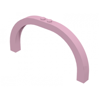 pink arch 1 x 12 x 5 curved top