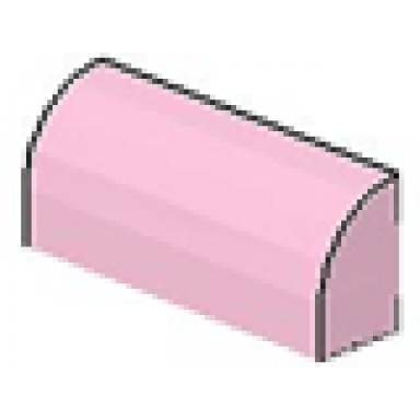 pink slope curved 1 x 4 x 1 1 3