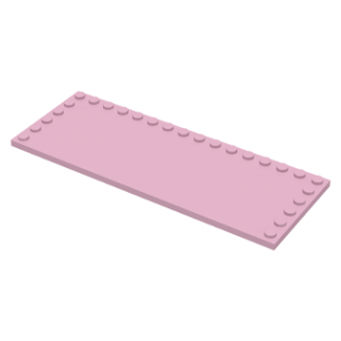 pink tile modified 6 x 16 with studs on edges