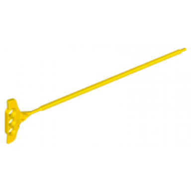 yellow rip cord 5 x 23 round flat handle edge