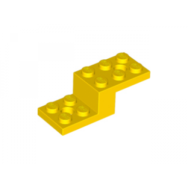 yellow bracket 5 x 2 x 1 1 3 with 2 holes and bottom tube