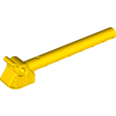 yellow duplo train crossing gate crossbar
