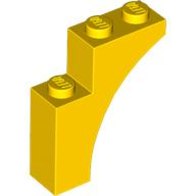 yellow arch 1 x 3 x 3