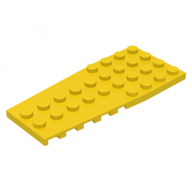 yellow wedge plate 4 x 9 with stud notches