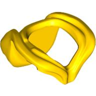 yellow minifigure hood folded down