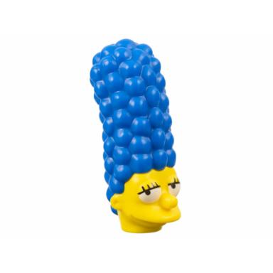 yellow minifigure head modified simpsons marge simpson - eyes looking right pattern