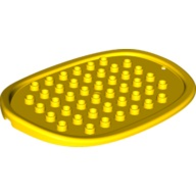yellow duplo boat hull unitary 7 x 12 top
